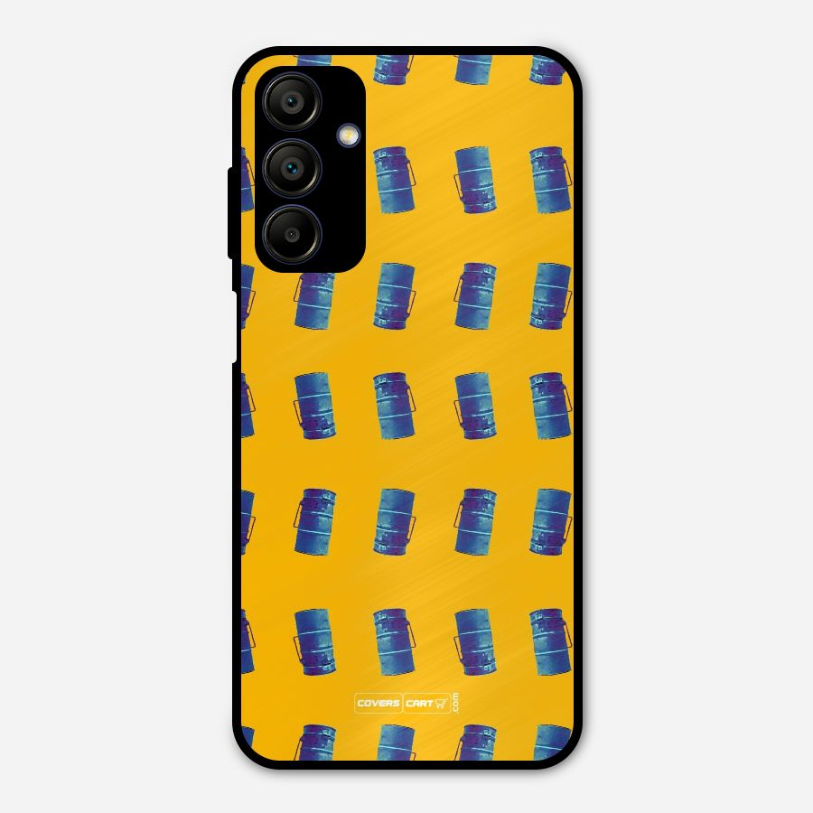 Mumbai Citystyle Metal Back Case for Galaxy A15 5G