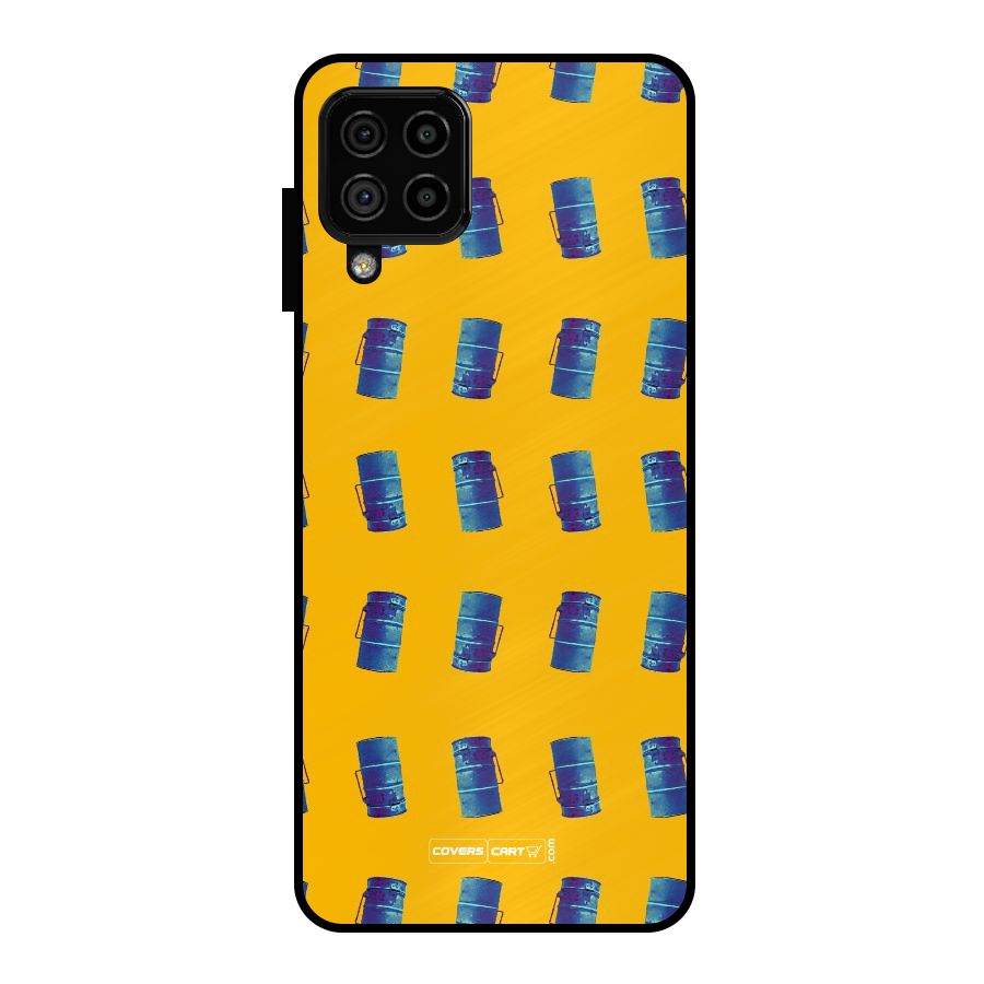 Mumbai Citystyle Metal Back Case for Galaxy A22 4G