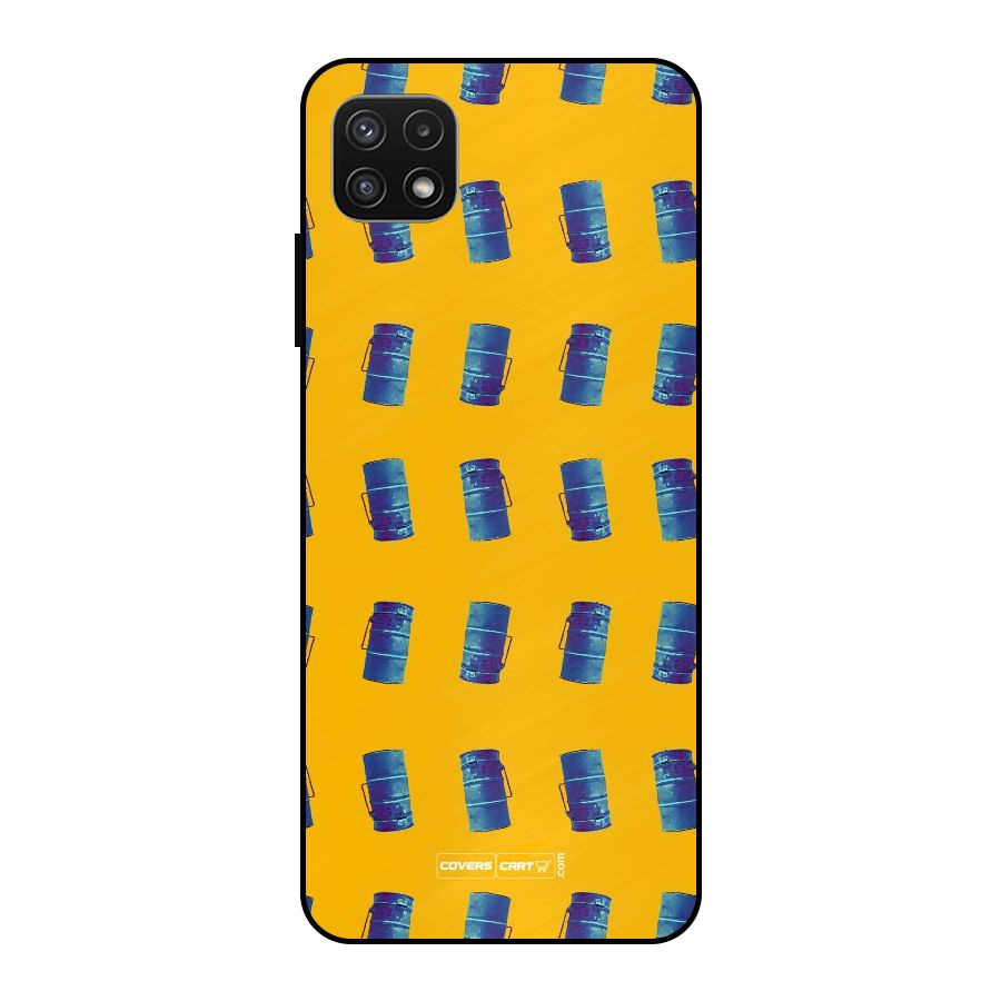 Mumbai Citystyle Metal Back Case for Galaxy A22 5G