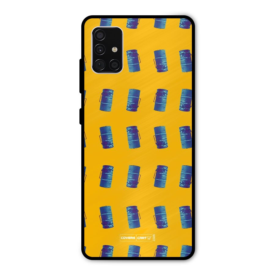 Mumbai Citystyle Metal Back Case for Galaxy A51