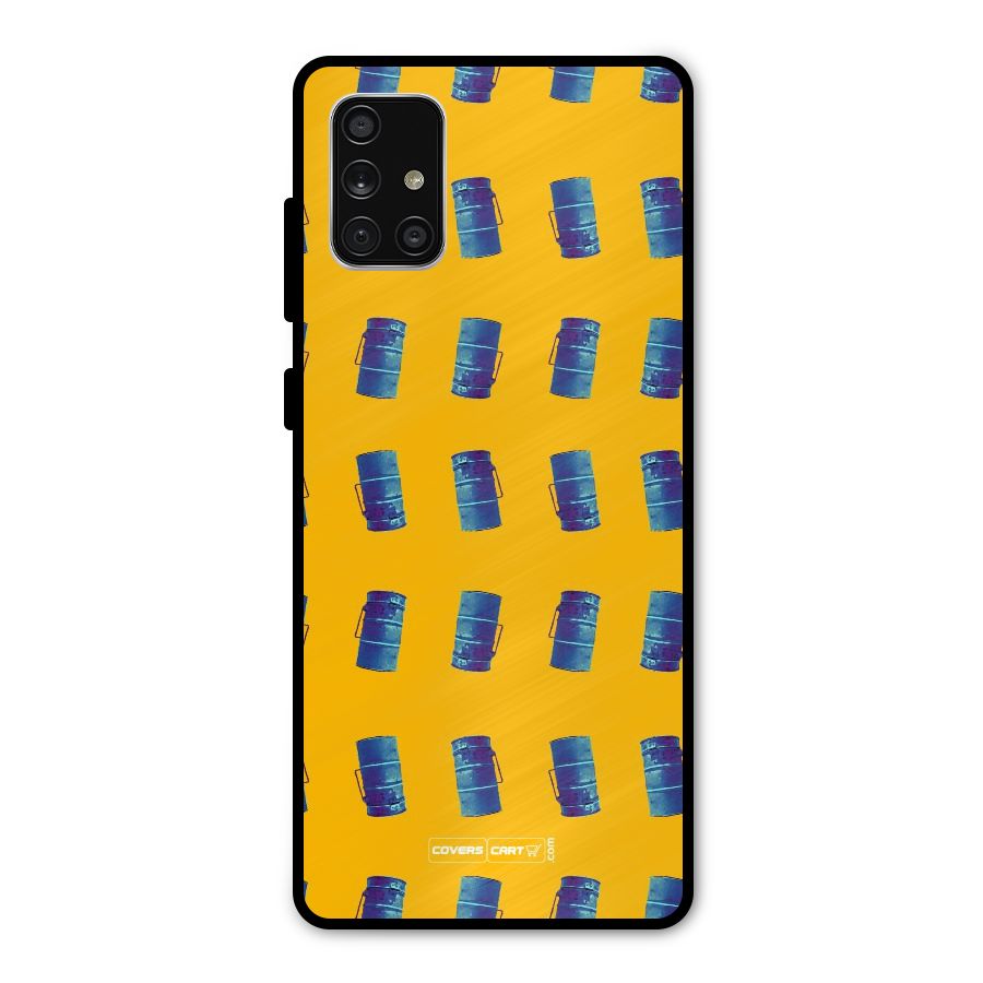Mumbai Citystyle Metal Back Case for Galaxy A71