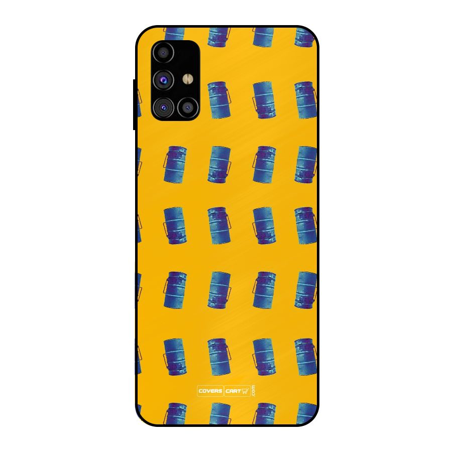 Mumbai Citystyle Metal Back Case for Galaxy M31s
