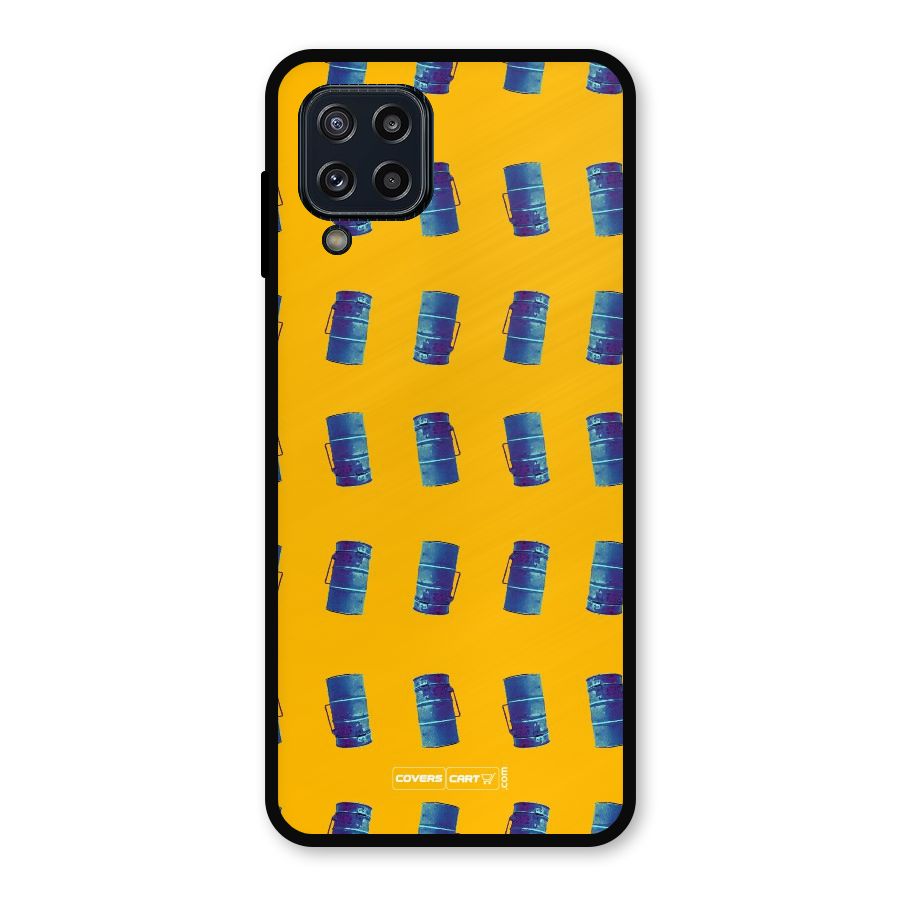 Mumbai Citystyle Metal Back Case for Galaxy M32