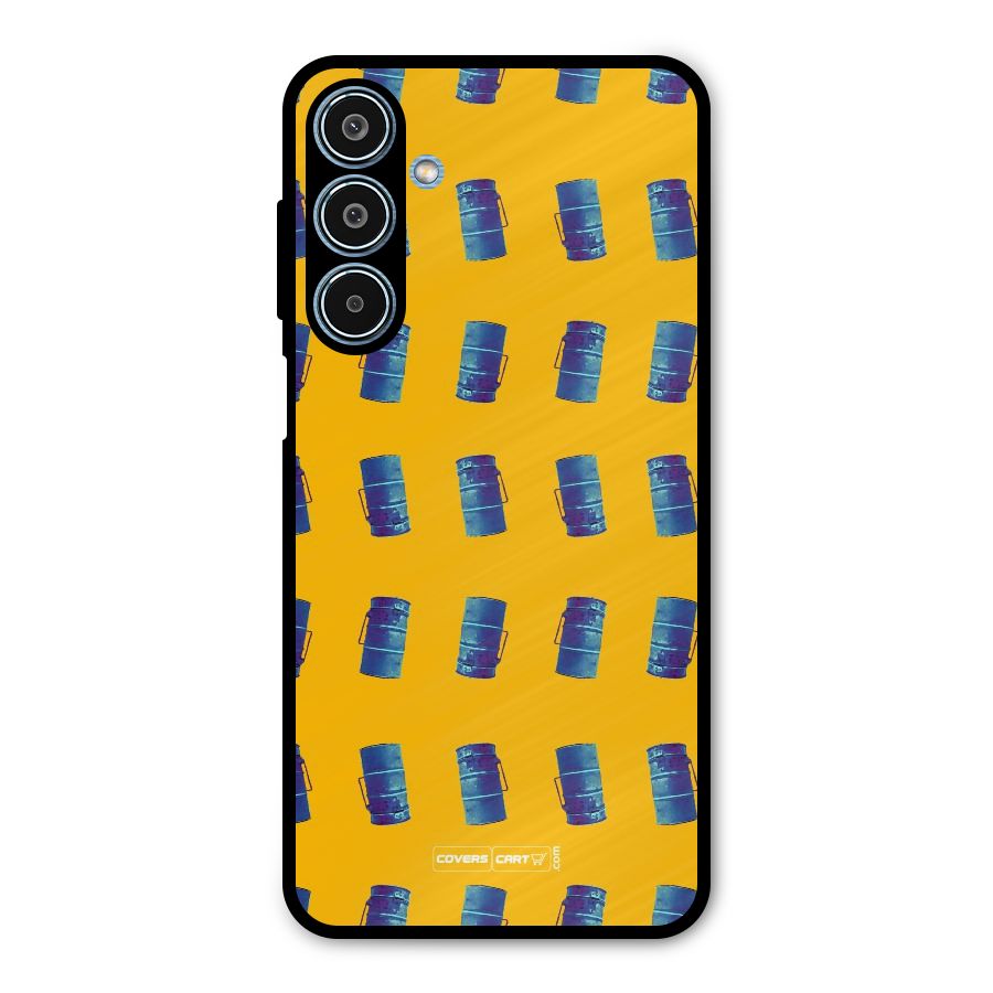 Mumbai Citystyle Metal Back Case for Galaxy M35