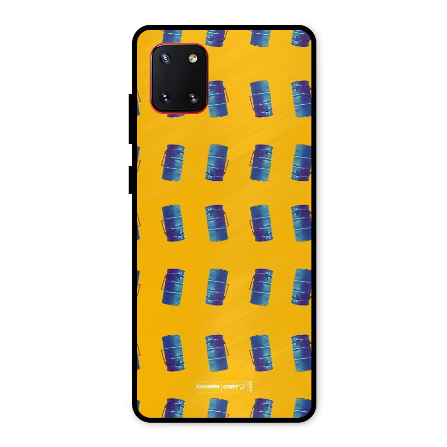 Mumbai Citystyle Metal Back Case for Galaxy Note 10 Lite