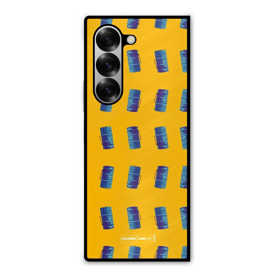 Mumbai Citystyle Metal Back Case for Galaxy Z Fold6