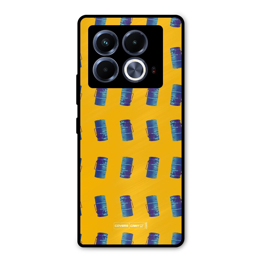 Mumbai Citystyle Metal Back Case for Infinix Note 40 5G