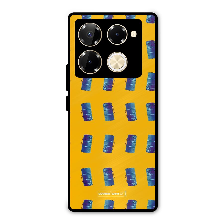 Mumbai Citystyle Metal Back Case for Infinix Note 40 Pro Plus