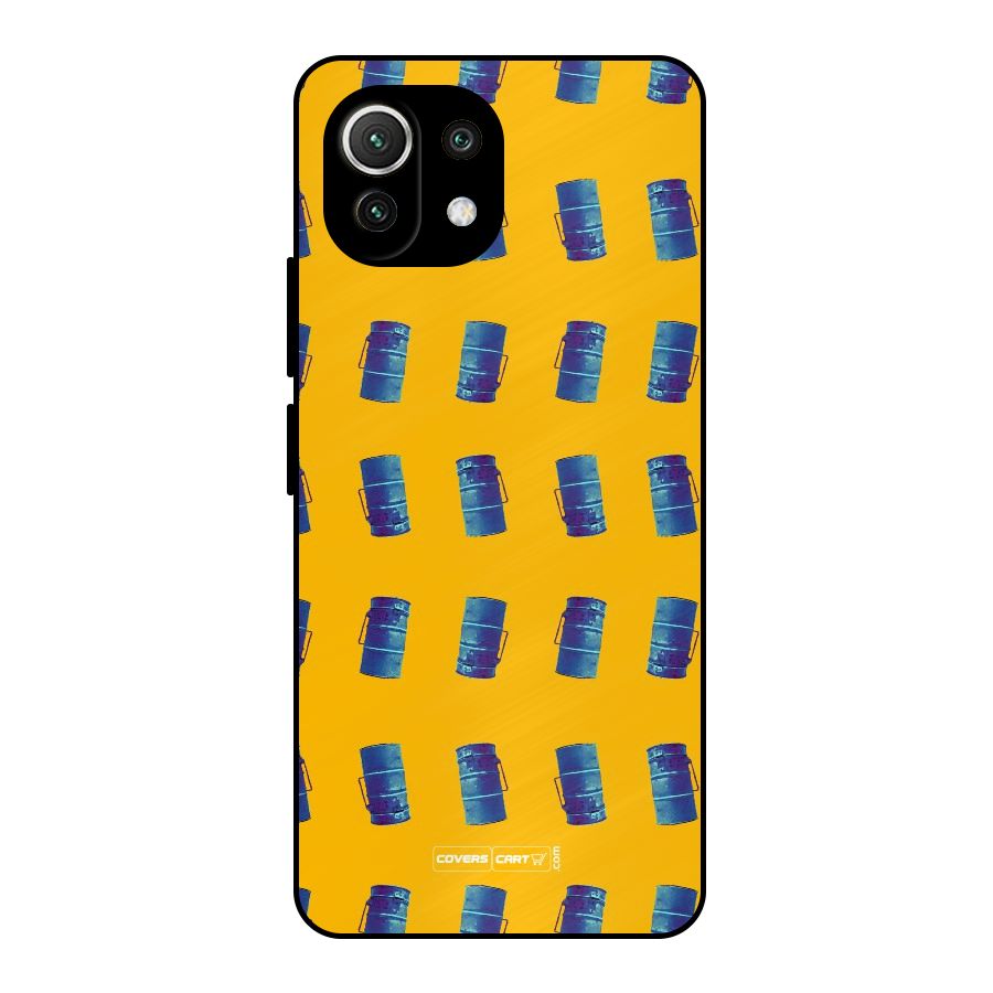 Mumbai Citystyle Metal Back Case for Mi 11 Lite
