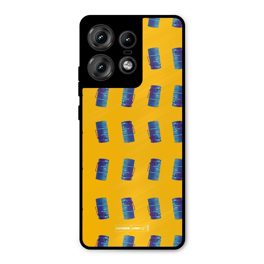Mumbai Citystyle Metal Back Case for Motorola Edge 50 Pro