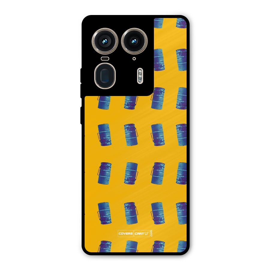 Mumbai Citystyle Metal Back Case for Motorola Edge 50 Ultra
