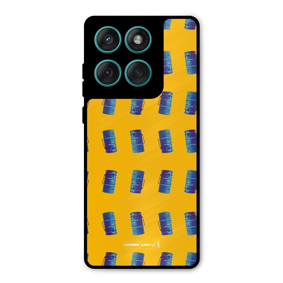Mumbai Citystyle Metal Back Case for Motorola Edge 60 Fusion