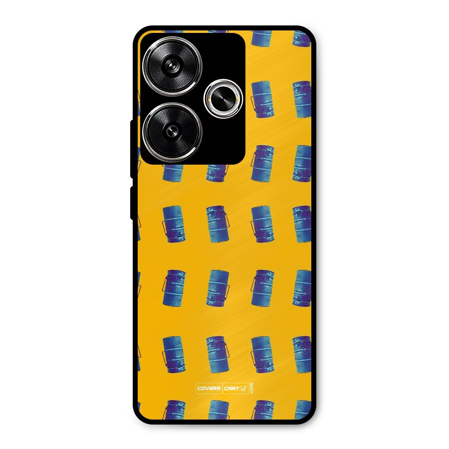 Mumbai Citystyle Metal Back Case for Poco F6