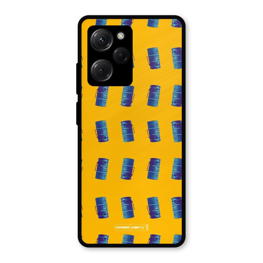 Mumbai Citystyle Metal Back Case for Poco X5 Pro