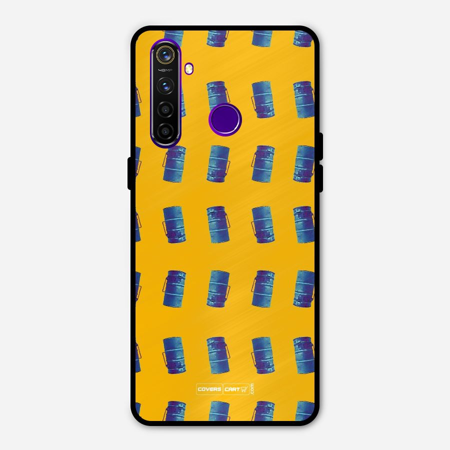 Mumbai Citystyle Metal Back Case for Realme 5 Pro