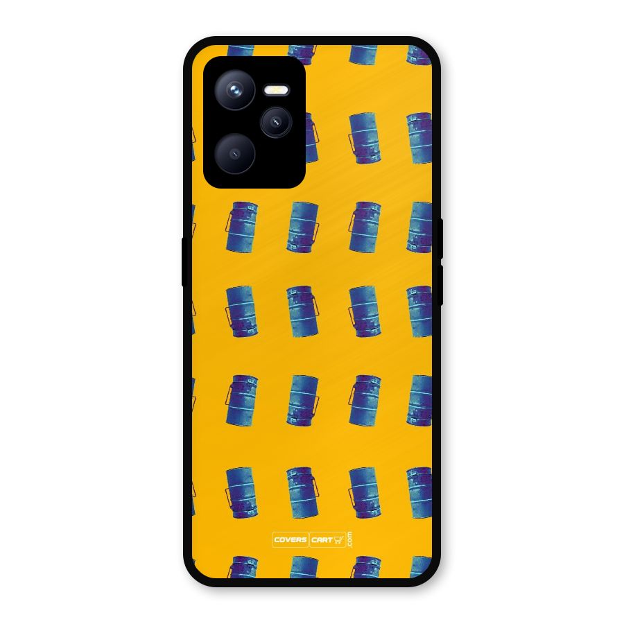 Mumbai Citystyle Metal Back Case for Realme C35