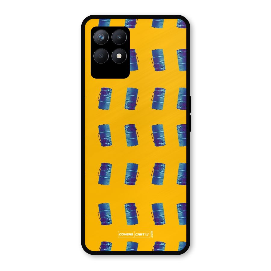 Mumbai Citystyle Metal Back Case for Realme Narzo 50