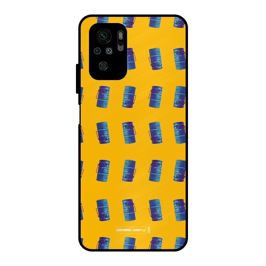 Mumbai Citystyle Metal Back Case for Redmi Note 10S