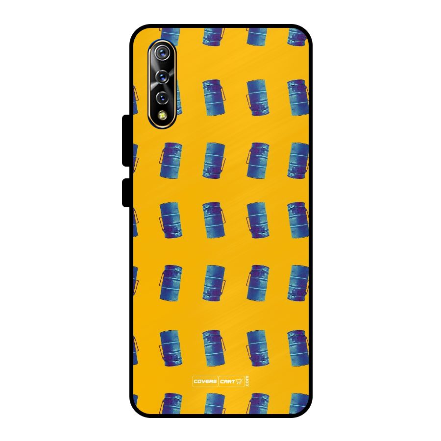 Mumbai Citystyle Metal Back Case for Vivo S1