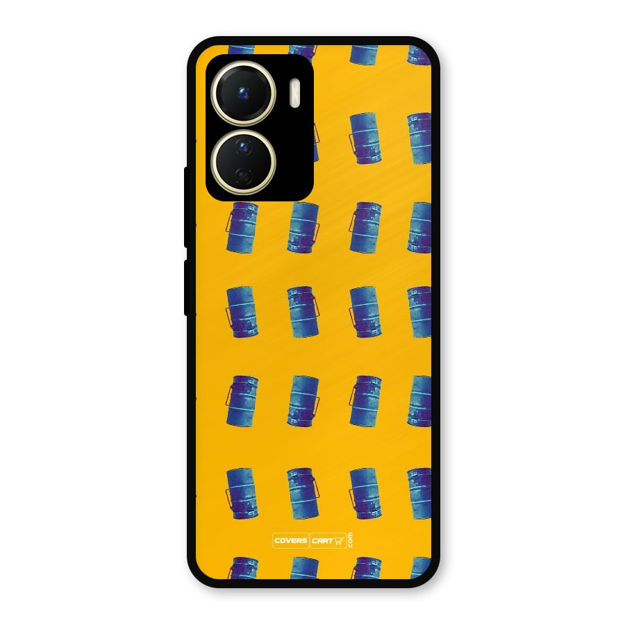 Mumbai Citystyle Metal Back Case for Vivo T2x