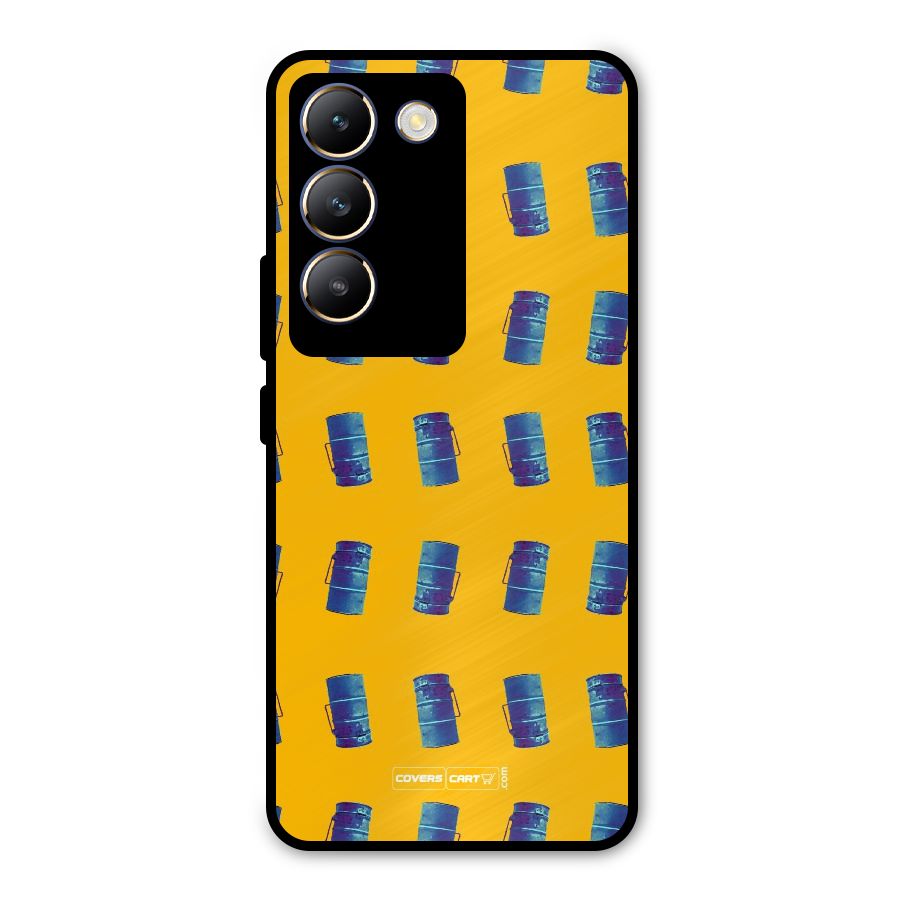 Mumbai Citystyle Metal Back Case for Vivo T3 5G