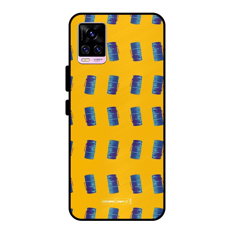 Mumbai Citystyle Metal Back Case for Vivo V20 Pro