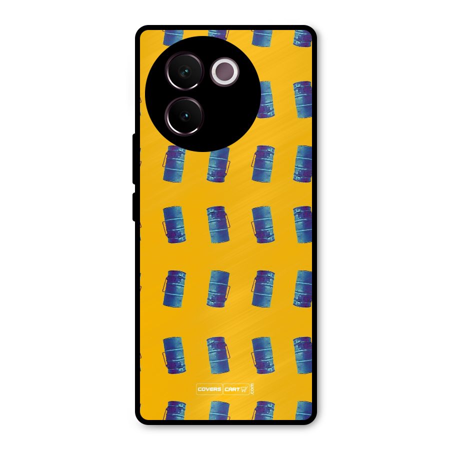 Mumbai Citystyle Metal Back Case for Vivo V30e