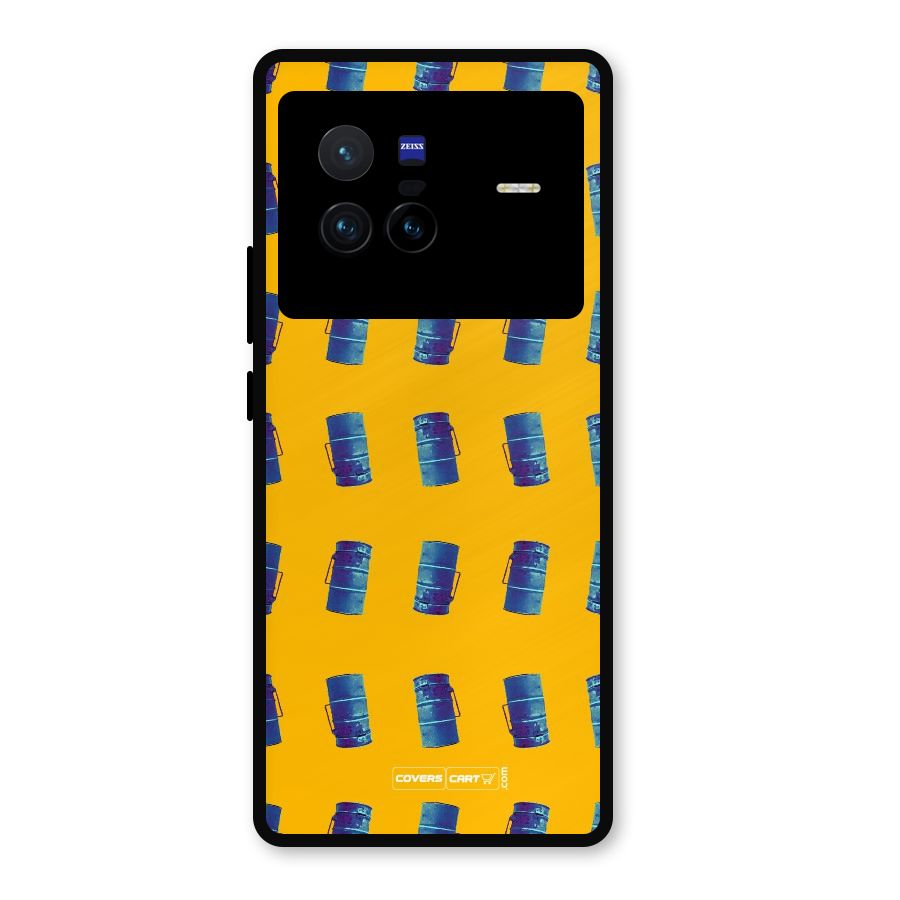 Mumbai Citystyle Metal Back Case for Vivo X80