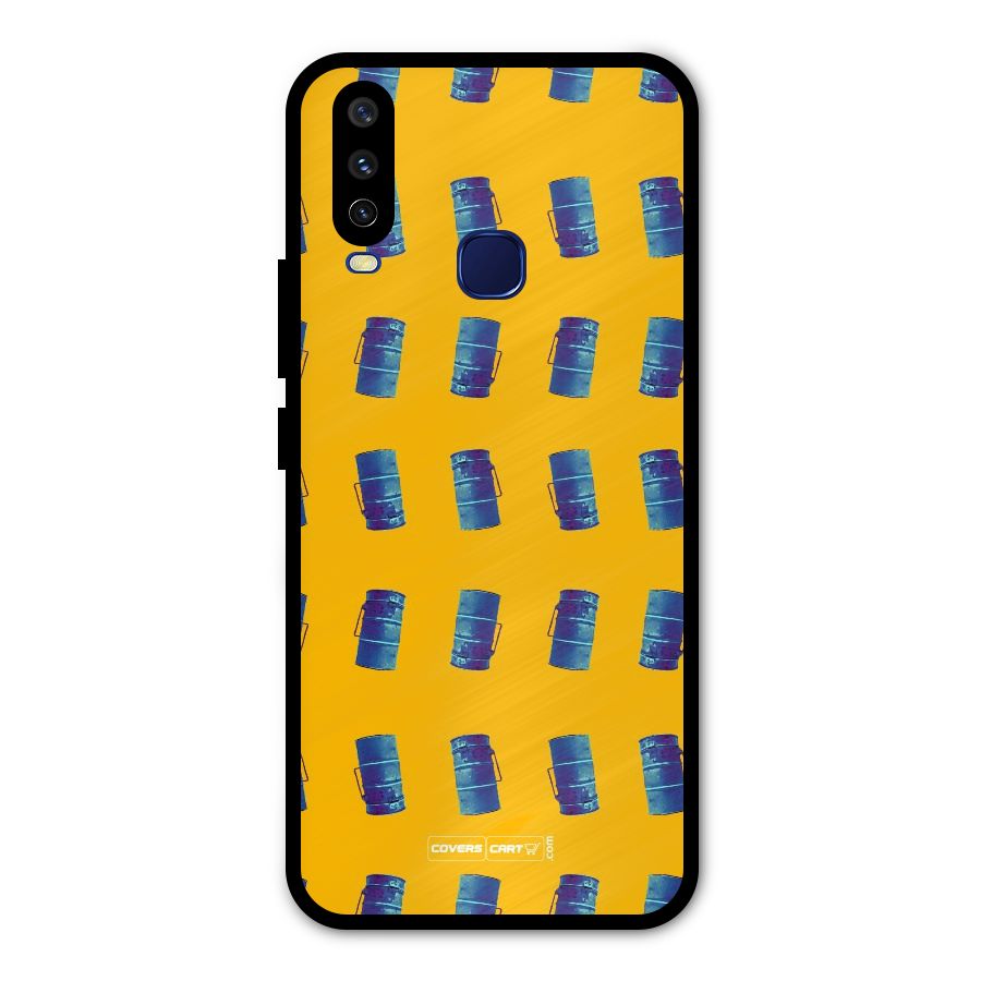 Mumbai Citystyle Metal Back Case for Vivo Y15