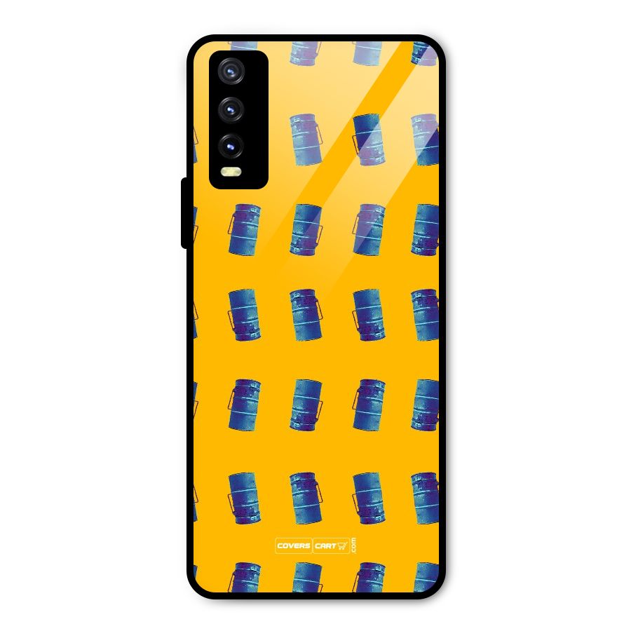 Mumbai Citystyle Metal Back Case for Vivo Y20