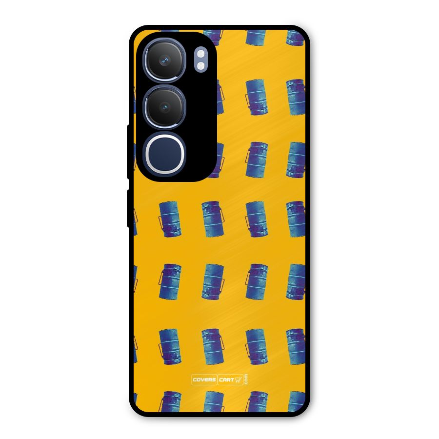 Mumbai Citystyle Metal Back Case for Vivo Y29