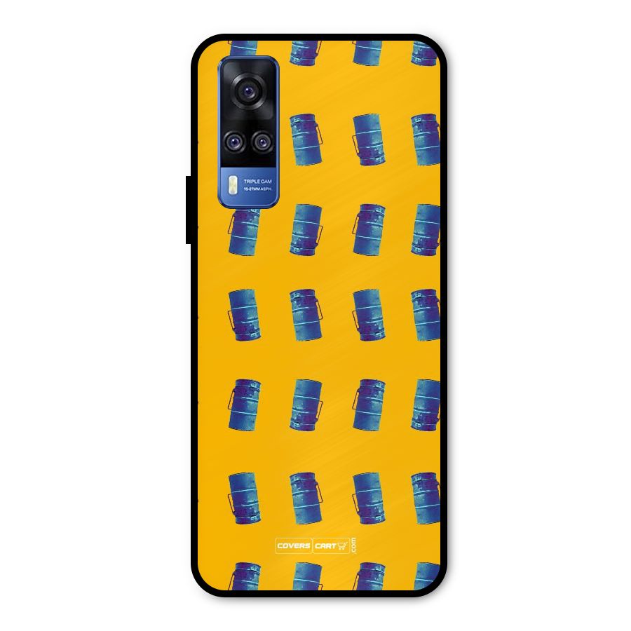 Mumbai Citystyle Metal Back Case for Vivo Y31