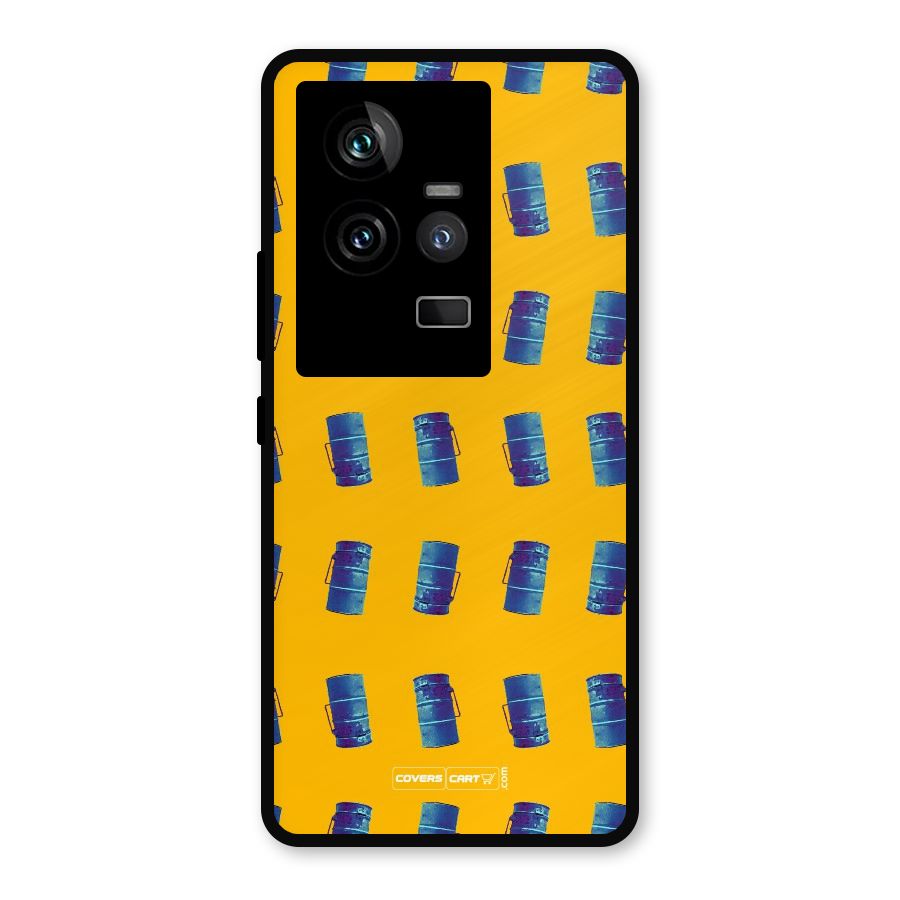 Mumbai Citystyle Metal Back Case for iQOO 11 5G
