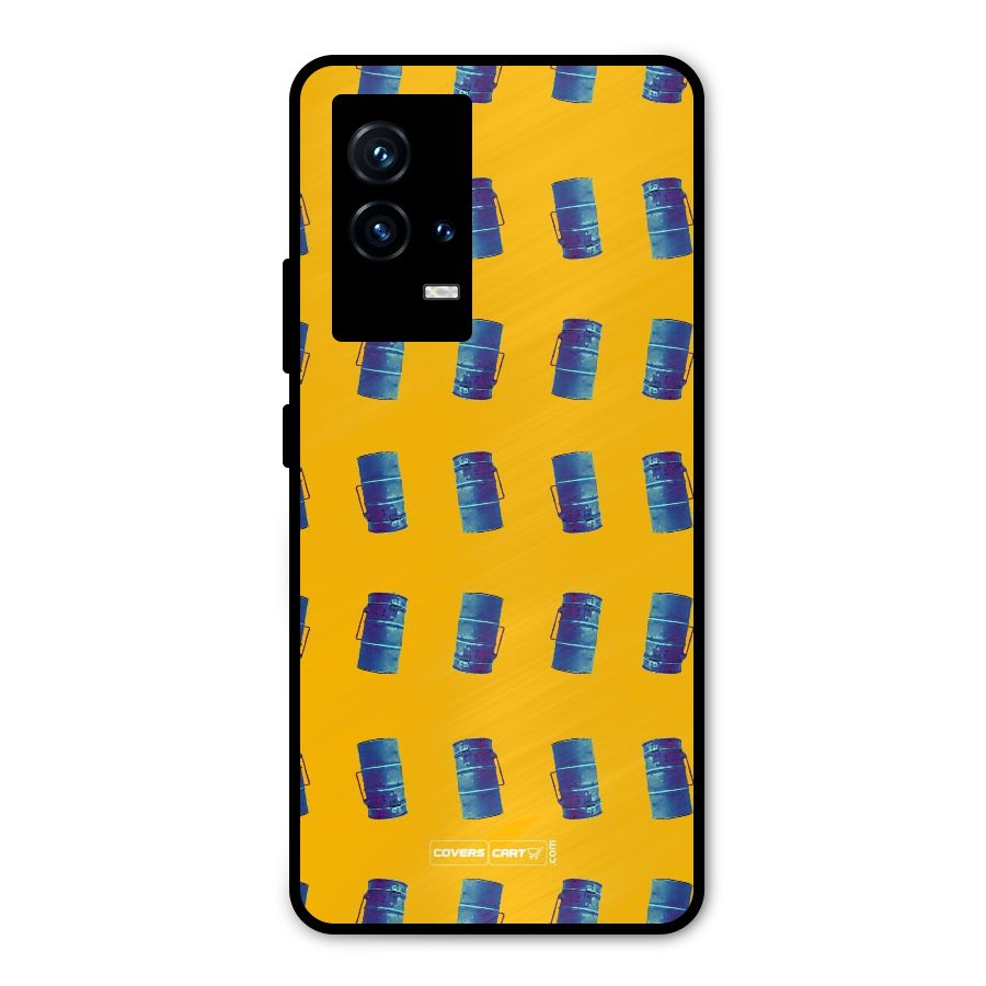 Mumbai Citystyle Metal Back Case for iQOO 9 5G