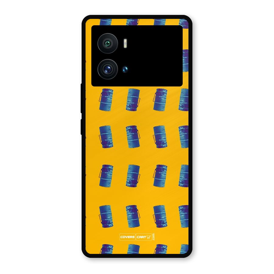 Mumbai Citystyle Metal Back Case for iQOO 9 Pro