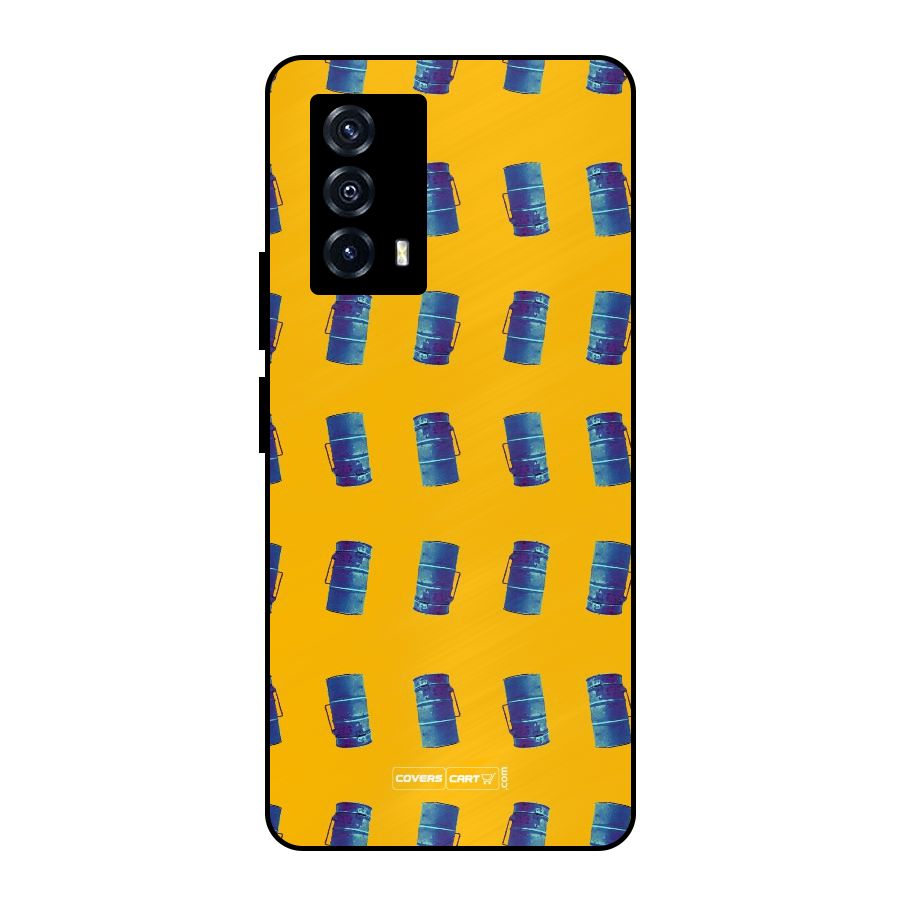 Mumbai Citystyle Metal Back Case for iQOO Z5