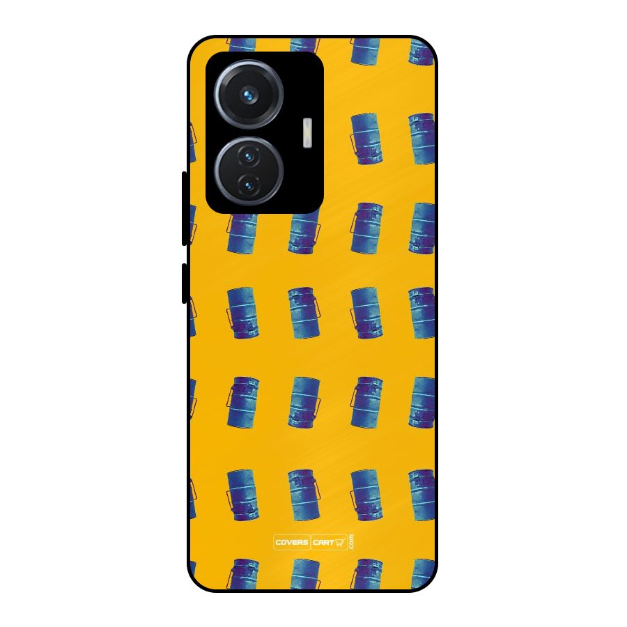 Mumbai Citystyle Metal Back Case for iQOO Z6 44W