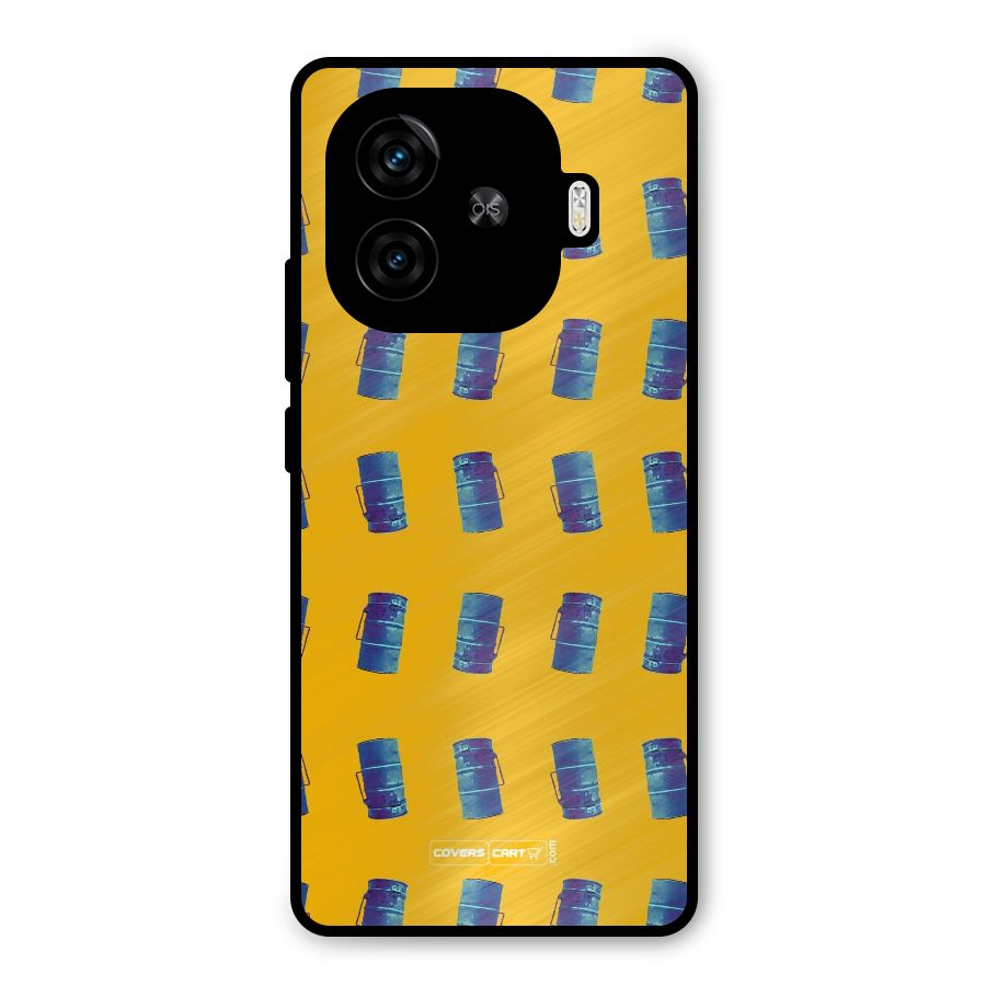 Mumbai Citystyle Metal Back Case for iQOO Z9 Turbo