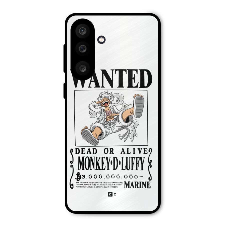 Munkey D Luffy Wanted  Metal Back Case for Galaxy M56