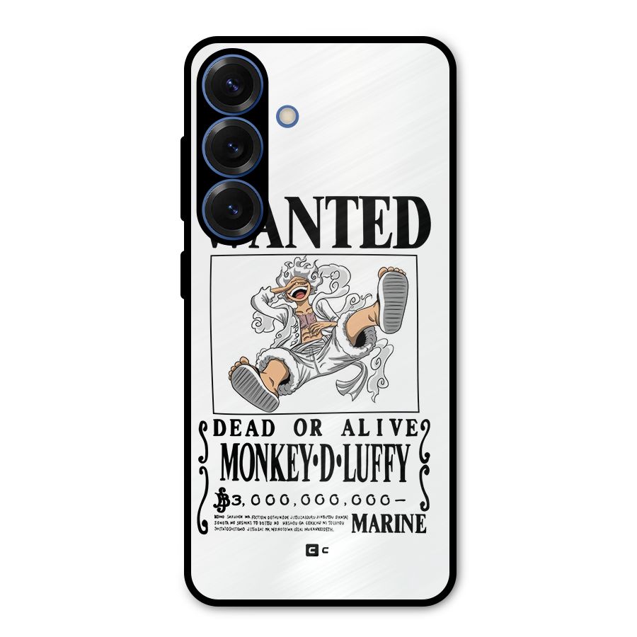 Munkey D Luffy Wanted  Metal Back Case for Galaxy S25