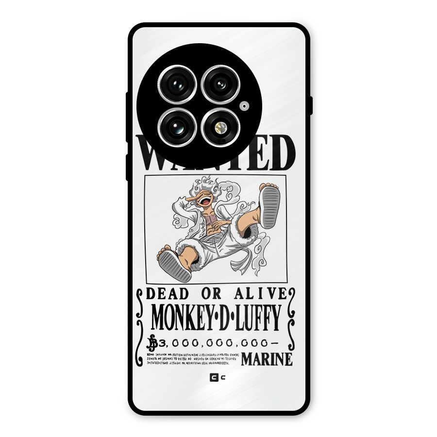 Munkey D Luffy Wanted  Metal Back Case for OnePlus 13