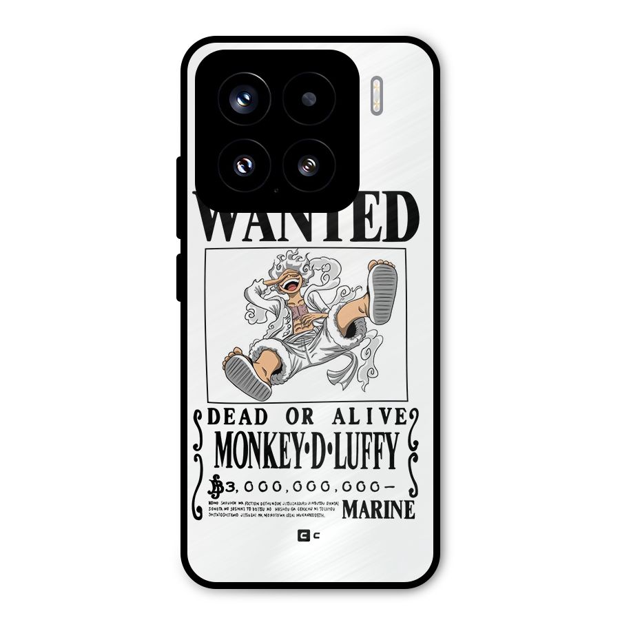 Munkey D Luffy Wanted  Metal Back Case for Xiaomi 15