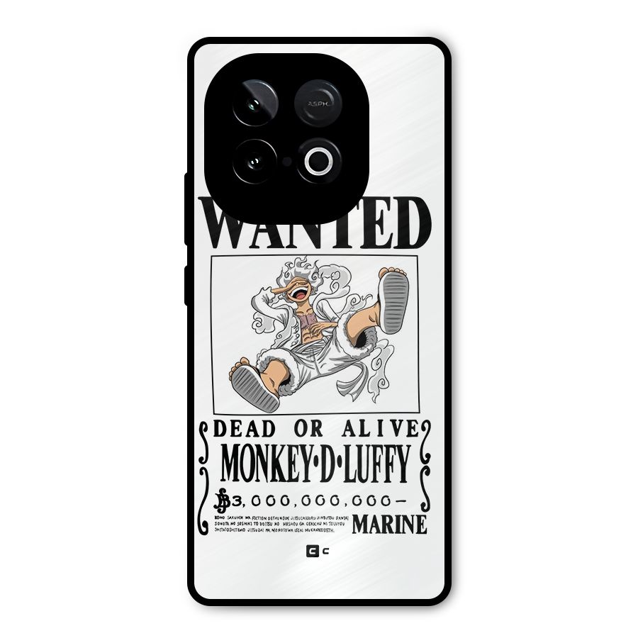 Munkey D Luffy Wanted  Metal Back Case for iQOO Neo 10