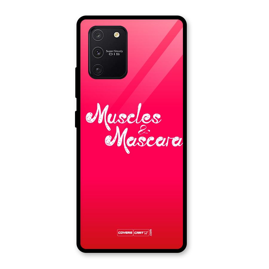 Muscles and Mascara Glass Back Case for Galaxy S10 Lite