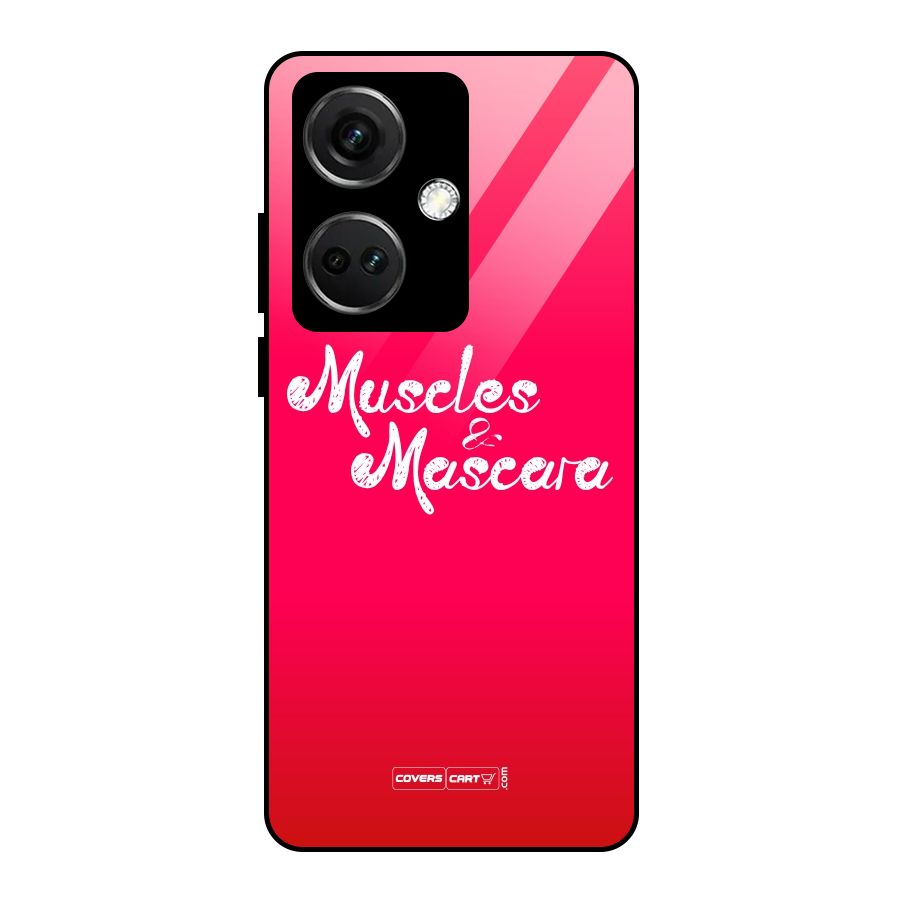 Muscles and Mascara Glass Back Case for OnePlus Nord CE 3 5G
