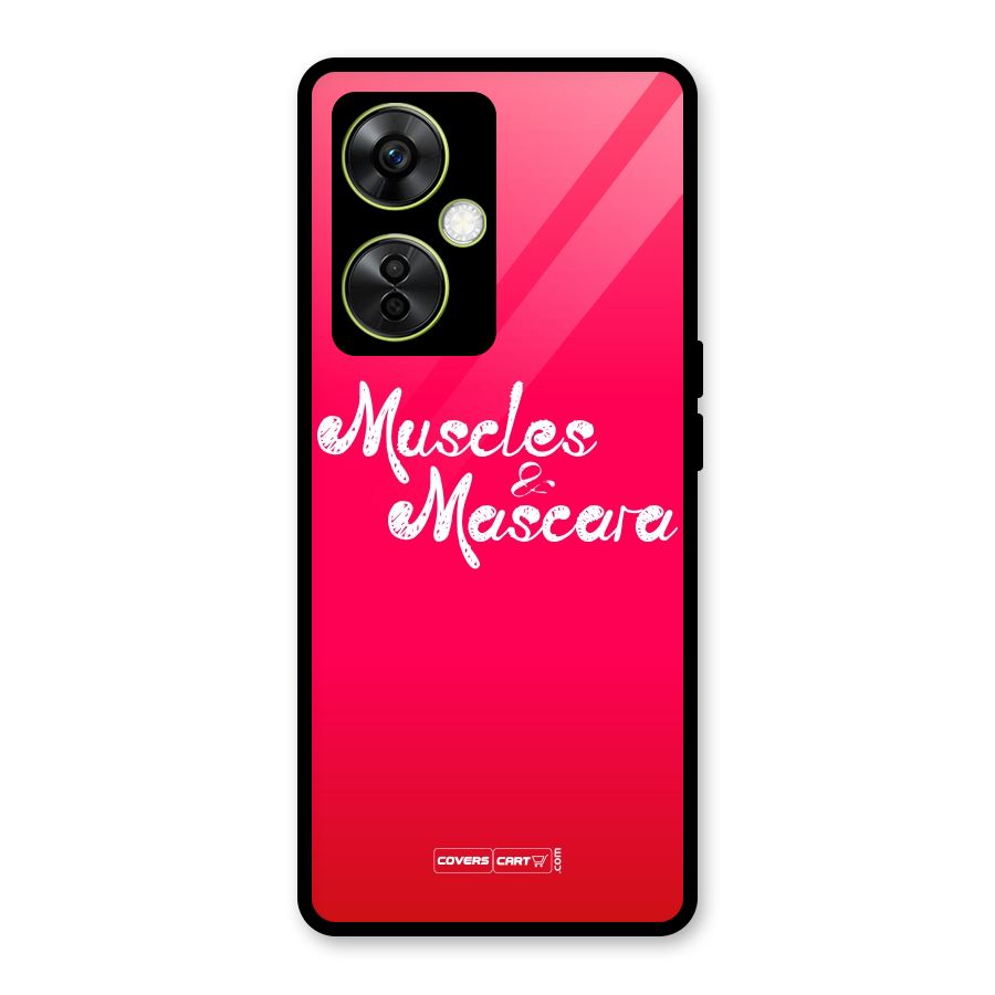 Muscles and Mascara Glass Back Case for OnePlus Nord CE 3 Lite
