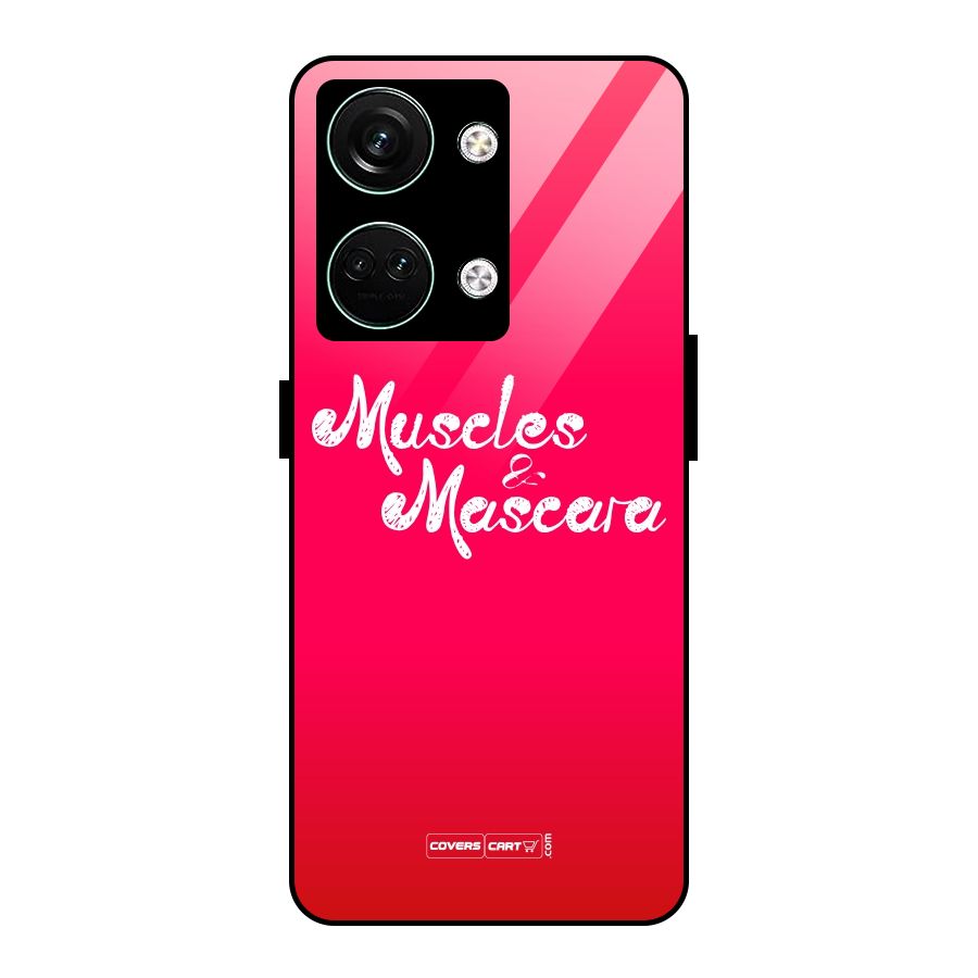 Muscles and Mascara Glass Back Case for Oneplus Nord 3