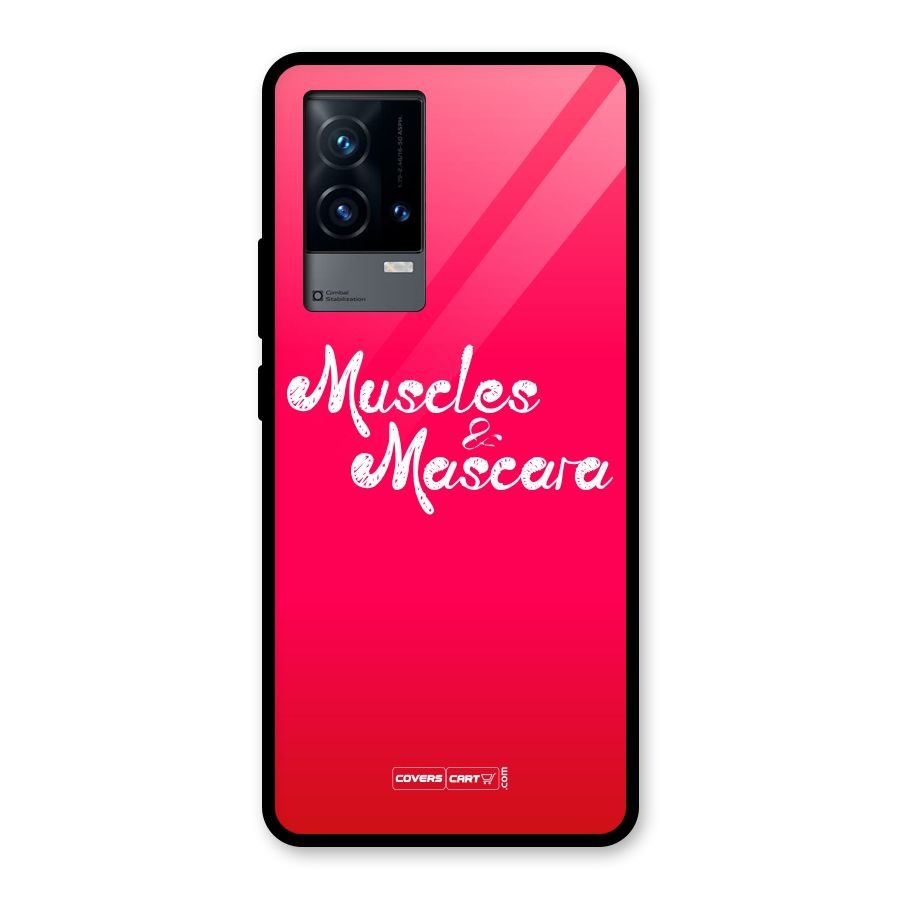 Muscles and Mascara Glass Back Case for iQOO 9 5G