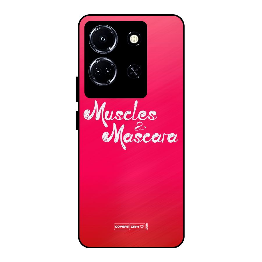 Muscles and Mascara Metal Back Case for Infinix Note 30 5G