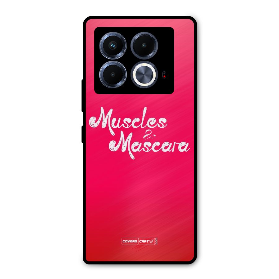 Muscles and Mascara Metal Back Case for Infinix Note 40 5G